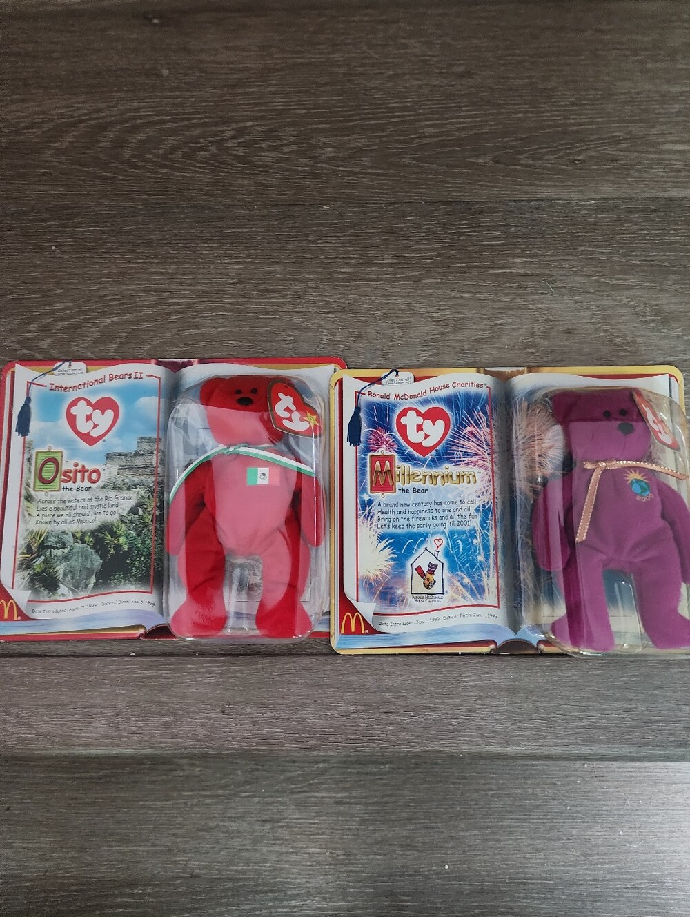 TY unopened Mini Beanie Babies